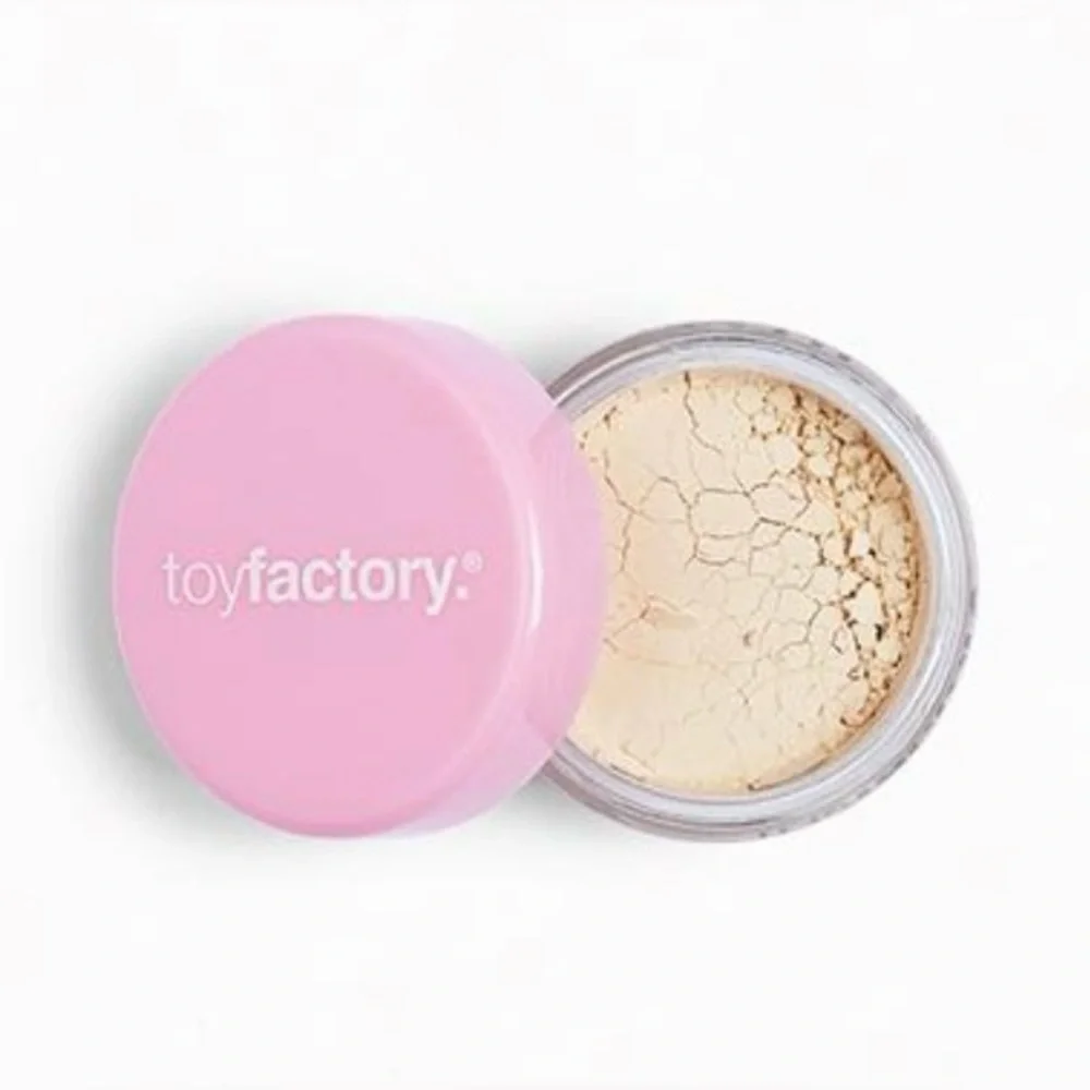 Clinique zipper bag & 2.2g TOYFACTORY setting powder